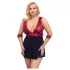 Cottelli Bondage Plus Size - babydoll (rood)