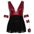 Cottelli Bondage Plus Size - babydoll (rood)