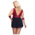 Cottelli Bondage Plus Size - babydoll (rood) - 3XL