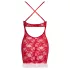 Cottelli - kerst mini-jurkje (rood) - L/XL