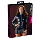 Cottelli - glanzend zwart dames shirt met lange mouwen - M
