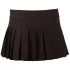 Cottelli - plissé minirok - zwart - XL