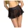 Cottelli Party - plooien minirok - zwart - M