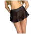 Cottelli Party - plooien minirok - zwart - M
