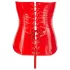 Black Level - vinyl corset - rood - L