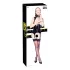 Black Level - open bh met jarretels - zwart