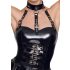 Black Level - bodysuit met halsband (zwart) - L