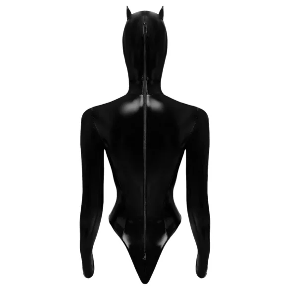 Black Velvets - bodysuit met lange mouwen - zwart - Batwoman