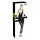 Black Level - catsuit met rits - glanzend vinyl - zwart - L