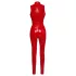 Black Level - catsuit zonder mouwen - rits - rood