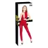 Black Level - catsuit zonder mouwen - rits - rood - M
