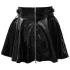 Black Level - latex minirok - zwart - L