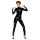 Noir - Ritssluiting Lange Mouwen Jumpsuit (Zwart) - L