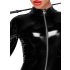 Noir - catsuit met rits - lange mouwen - zwart - XL