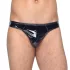Black Level - herentanga lakleer - zwart - L