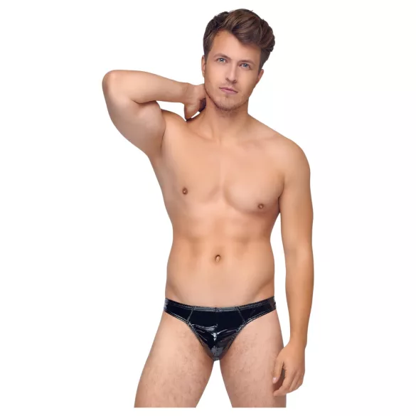 Black Level - herentanga lakleer - zwart - L