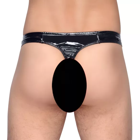 Black Level - herentanga lakleer - zwart - L