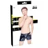Black Level - heren boxershort met zijzak - lakleer - zwart - L