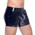 Black Level - heren lakshort met zijzakken (zwart) - 2XL