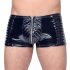 Black Level - heren short met ritssluiting (zwart) - M