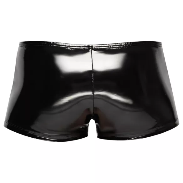 Black Level - heren short met rits - zwart - M