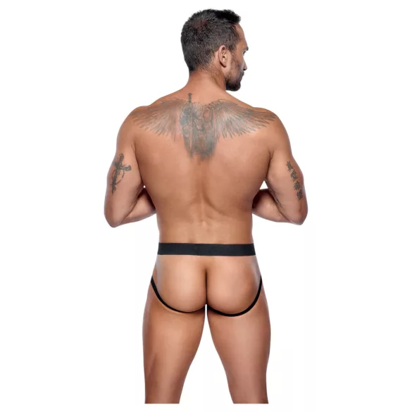 Black Level - jockstrap met rits - zwart