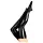 LATEX - latex dames kousen - zwart - L/XL