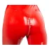 LATEX - dames catsuit met lange mouwen - rood