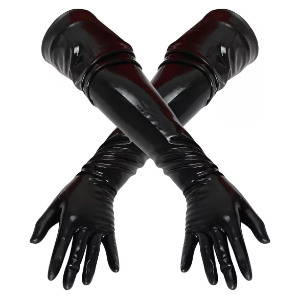 Late X lange unisex handschoen (zwart) - M