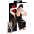 LATEX - minijurk zonder mouwen - zwart - latex - 2XL