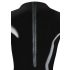 LATEX - damesbody met lange mouwen (zwart) - L