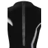 LATEX - damesbody met lange mouwen - zwart - 2XL