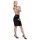 LATEX - latex midi-rok (zwart)