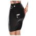 LATEX - latex midi-rok (zwart)