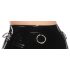 LATEX - latex midi-rok (zwart)