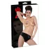 Late X damesstring met interne dildo (zwart) - L