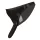 LATEX - slip met dubbele dildo - zwart - maat S-L