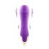 Mrow Real Lover - oplaadbare, waterdichte realistische vibrator (paars)