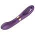 Funny Me Dual - vibrator met tongfunctie en dubbele motor - oplaadbaar - paars