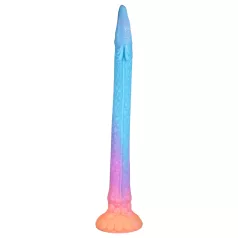 OgazR XXL Eel - anale dildo - fosforescerend - 47 cm - roze