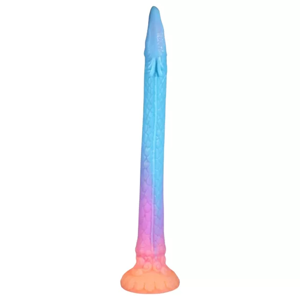 OgazR XXL Eel - anale dildo - fosforescerend - 47 cm - roze