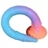OgazR XXL Eel - anale dildo - fosforescerend - 47 cm - roze