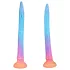 OgazR XXL Eel - anale dildo - fosforescerend - 47 cm - roze