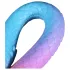 OgazR XXL Eel - anale dildo - fosforescerend - 47 cm - roze