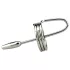 DeepRing - penisplug met ring - metaal - 9cm - zilver