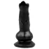 Animalorny - honden dildo - 12 cm - zwart