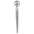 FukR - metalen dilator met ballen - 8 cm - zilver