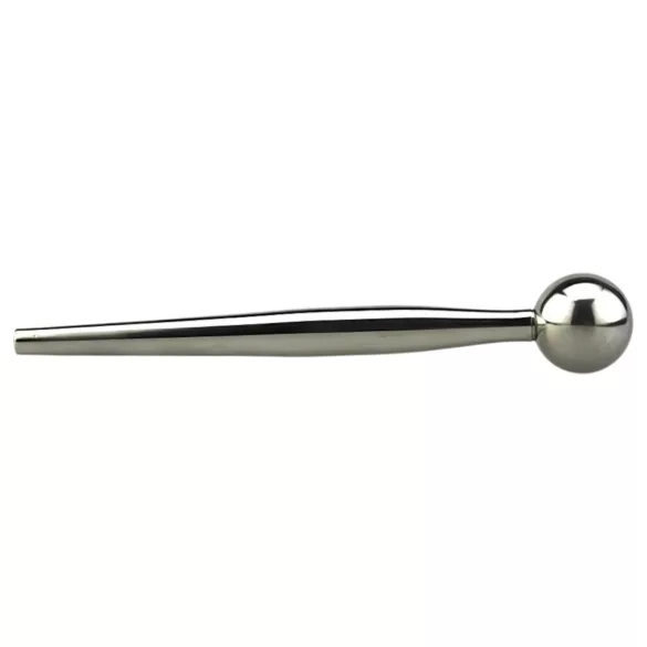 FukR - metalen dilator met ballen - 8 cm - zilver