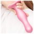 Strap-on-me Curvy S - golvende, zuignap dildo (roze)