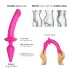 Strap-on-me Switch Semi-Realistic XXL - 2-in-1 dildo (roze)